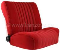 Sonstige-Citroen - DS Pallas, Coverings in front + rear, Citroen DS Pallas 1974-1975, color dark-red (grenat)