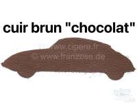 Citroen-DS-11CV-HY - DS Pallas, complete interior equipment in exchange. Leather brown. Consisting of: 2x of se