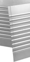 Citroen-DS-11CV-HY - Corrugated sheet - side plate on the left completely (consisting of 2 sheet metals 149cm).