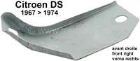 Citroen-DS-11CV-HY - Crossbeam in front, mounting brackets on the right. Suitable for Citroen DS, starting from