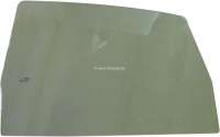 Citroen-DS-11CV-HY - Door window rear. Green tinged. 5,0mm thick. Suitable for Citroen DS. Or. No. DX961-6