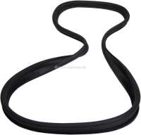 Citroen-DS-11CV-HY - Door window seal (rubber for sliding window), for Citroen HY. Per piece. On the left and o