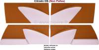 citroen ds 11cv hy door trim pallas lining set 4 P38372 - Image 1