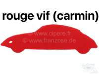 Sonstige-Citroen - DS Pallas, door linings (4 fittings). Material light red (vif). Suitable for Citroen DS Pa