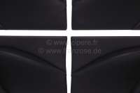 citroen ds 11cv hy door trim pallas linings 4 fittings leather P38077 - Image 3