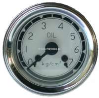 citroen ds 11cv hy electric dashboard oil pressure gauge dial P60106 - Image 1