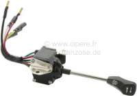 Citroen-DS-11CV-HY - Turn signal switch, suitable for Citroen DS. Final version (for the dashboard with 3 round