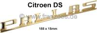 citroen ds 11cv hy emblem pallas made metal gold colored P37742 - Image 1