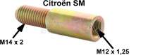 Citroen-2CV - SM, stud bolt (per piece), connection cylinder head - engine block. Suitable for Citroen S