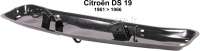 Citroen-DS-11CV-HY - Sheet metal cross beam under spare wheel. Suitable for Citroen DS 19 (old nose). Installed