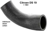 citroen ds 11cv hy engine cooling radiator hose down P32424 - Image 1