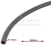 Peugeot - Radiator hose universal. Inside diameter: 18,0mm. Outside diameter: 25,0mm. Length: 1000mm