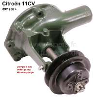 Citroen-DS-11CV-HY - Water pump completely in the exchange. Suitable for Citroen 11CV, starting from year of co