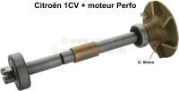Citroen-DS-11CV-HY - Water pump repair kit. Suitable for Citroen 11CV D + Perfo engine. Diameter pump wheel: 80