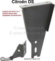 citroen ds 11cv hy exhaust system fixture clip double P32331 - Image 1