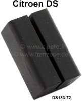 Citroen-DS-11CV-HY - Exhaust front muffler fixture from rubber. This rubber is mounted, in the metal fixture of