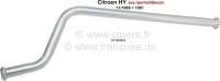 citroen ds 11cv hy exhaust system pipe centrically between front mufflers P42201 - Image 1