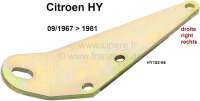 Citroen-DS-11CV-HY - Exhaust silencer fixture on the right. Suitable for Citroen HY, starting from year of cons
