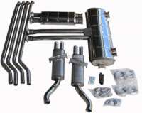 Citroen-DS-11CV-HY - SM, exhaust from high-grade steel. Suitable for Citroen SM. Without mounting material.