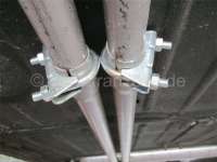 Citroen-DS-11CV-HY - DS starting from 65, exhaust pipes (shared), after front muffler. Suitable for Citroen DS,