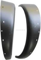 Citroen-DS-11CV-HY - Fender in front (1 pair), out of sheet metal. Suitable for Citroen HY. The fenders are man