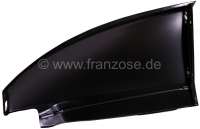 Citroen-DS-11CV-HY - Fender at the rear left, out of sheet metal. Suitable for Citroen DS.