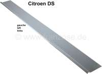 Citroen-DS-11CV-HY - Floor pan edge on the left (with flanges). This repair sheet metal is about 20cm wide and 