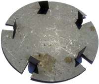 citroen ds 11cv hy floor plug metal serrated P35238 - Image 1