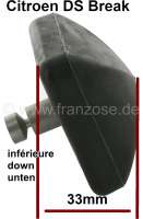 citroen ds 11cv hy front axle rubber stop squarely down P32004 - Image 1