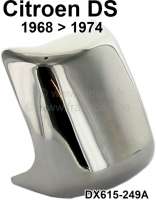 Citroen-DS-11CV-HY - Chrome cover centrically in front on the bumper. Suitable for Citroen DS, starting from ye