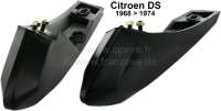 Citroen-DS-11CV-HY - Bumper horn in front (left +  right, 2 pieces). Suitable for Citroen DS, from  year of con