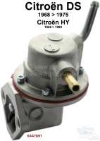Citroen-DS-11CV-HY - Gasoline pump completely made of metal. Short operating lever. Suitable for Citroen DS, st