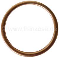 Citroen-DS-11CV-HY - Fuel tank: Copper sealing ring for the drain plug of the tank. Suitable for Citroen DS, of