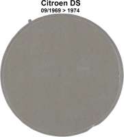 Citroen-DS-11CV-HY - Dashboard: Disk (synthetic, transparency) for the speedometer. Suitable for Citroen DS, st