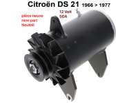 Citroen-2CV - DC alternator Citroen DS 21, year of construction 1966 - 1967. new part! 50A, 12 volt, for
