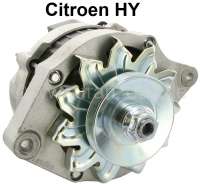 Citroen-DS-11CV-HY - Generator with integrated battery charging regulator. Suitable for Citroen HY, starting fr