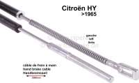 citroen ds 11cv hy hand brake cable on left P48053 - Image 1