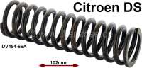 Citroen-DS-11CV-HY - Spring for the hand brake cable. Suitable for Citroen DS + SM. Or. No. DV45466A