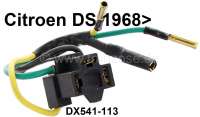 Citroen-DS-11CV-HY - Connector for main headlight. Suitable for Citroen DS, starting from year of construction 