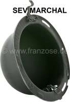 Peugeot - Headlamp housing made of sheet metal,  Peugeot 404, 180mm, (integrated in the fender)  fit
