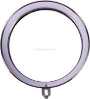 Citroen-DS-11CV-HY - Headlight chrome ring CIBIE, 195mm diameter. Suitable for Citroen 11CV.
