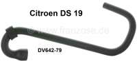 citroen ds 11cv hy heating ventilation heater radiator hose P32437 - Image 1