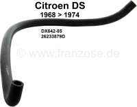 citroen ds 11cv hy heating ventilation inlet hose mounted between P37020 - Image 1