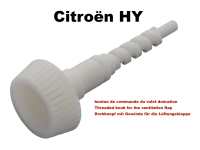 citroen ds 11cv hy heating ventilation threaded knob flap high P44933 - Image 1