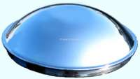 Citroen-DS-11CV-HY - Wheel cover chromium-plates, without mounting hole. For the rim inside. Suitable for Citro