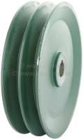 Citroen-DS-11CV-HY - Hydraulic pump belt pulley, for 2 V-belts. Suitable for Citroen DS (LHM + LHS). Manual gea