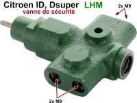 citroen ds 11cv hy hydraulic safety valve brake system P33296 - Image 1