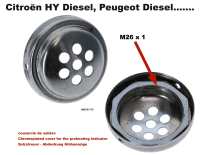 citroen ds 11cv hy ignition chrome plated cover preheating indicator known P44932 - Image 1