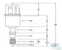 Citroen-2CV - Electronic ignition system. Suitable for Citroen SM. The ignition system has been complete