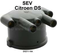 Citroen-2CV - SEV, distributor cap. Ignition cable inlets are horizontally next to each other. Suitable 